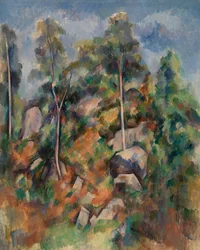 Rochas e árvores, c. 1904